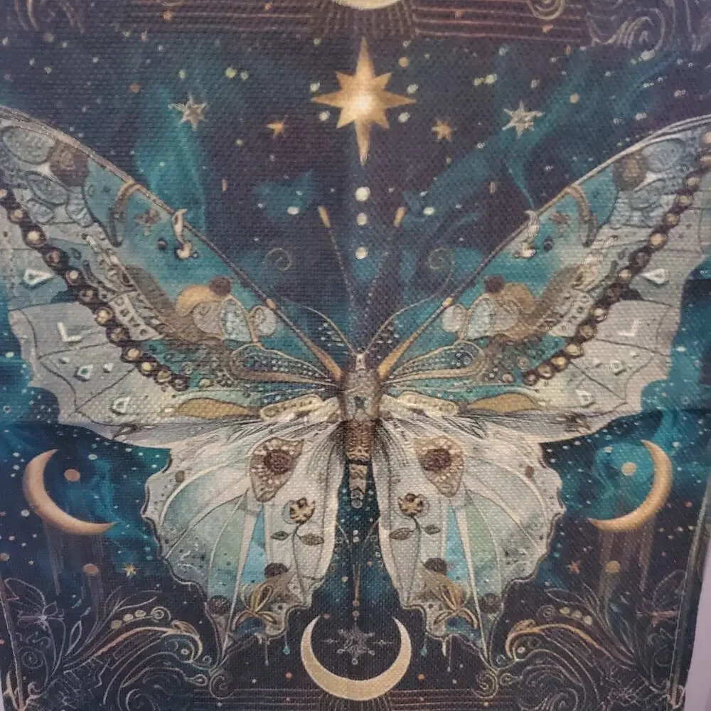Celestial Moth Table Runner 13